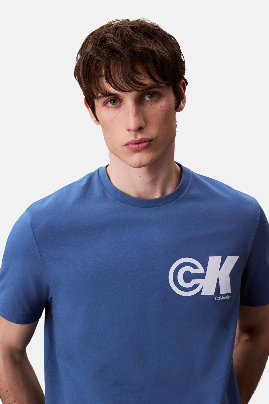 T-shirt à manches courtes - bleu - Calvin Klein