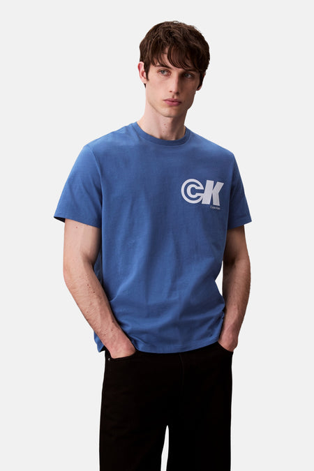 T-shirt à manches courtes - bleu