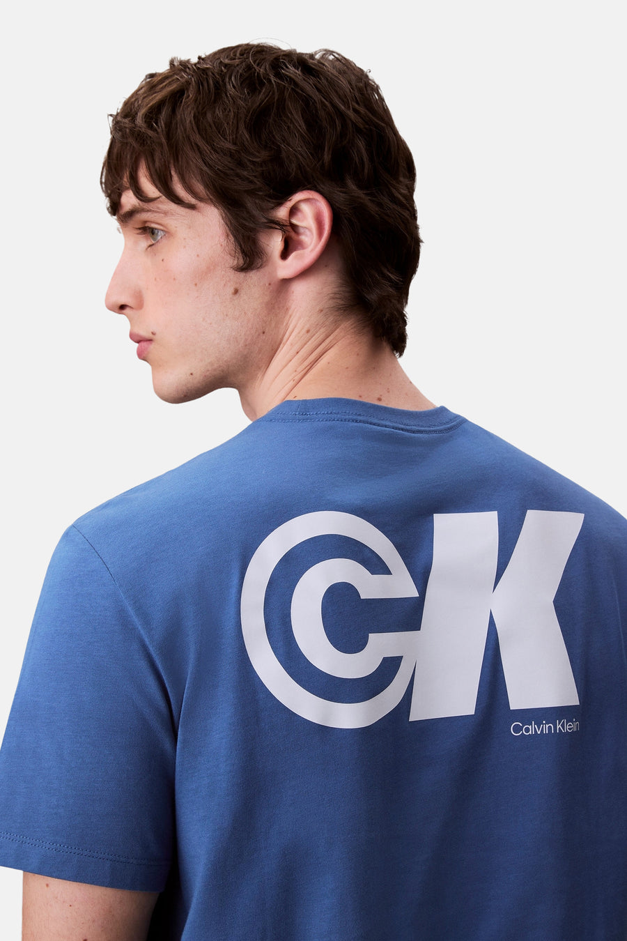 T-shirt à manches courtes - bleu - Calvin Klein