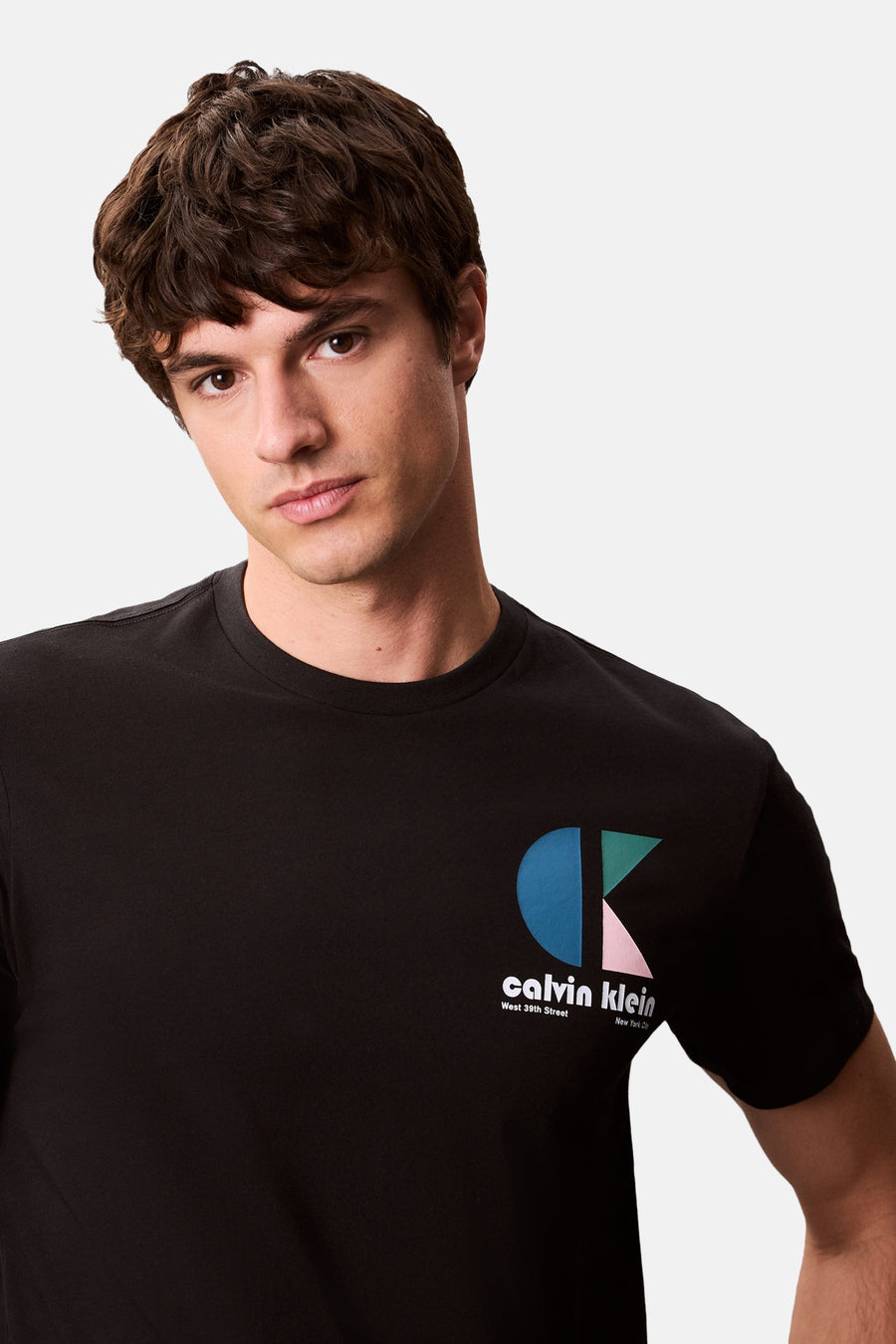 T-shirt à manches courtes - noir - Calvin Klein