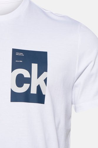 T-shirt à manches courtes - blanc - Calvin Klein