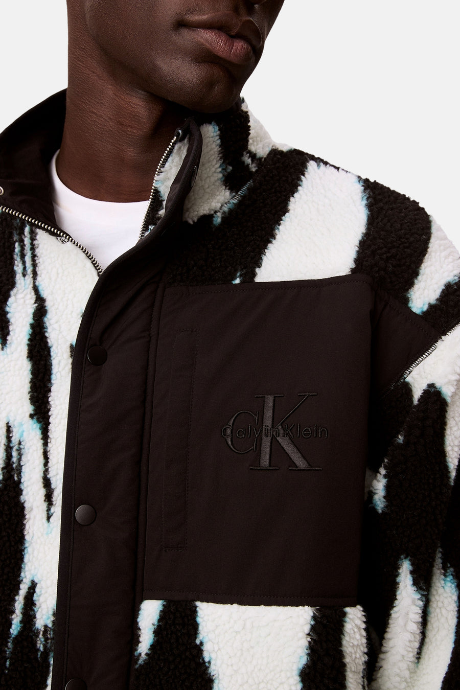 Veste courte - Multicolore - Calvin Klein - 3