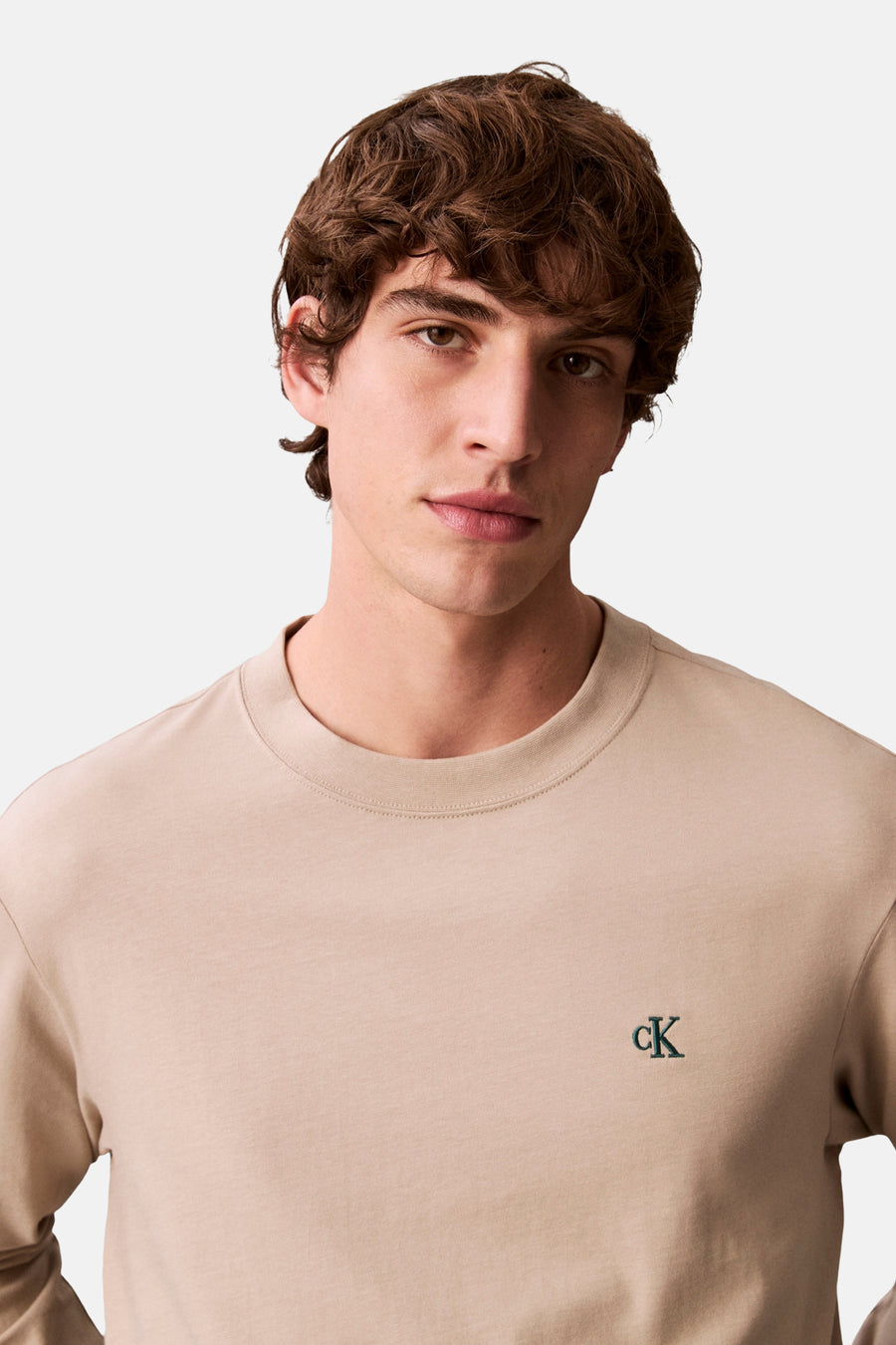 T-shirt (manches longues) brun - Calvin Klein - Calvin Klein