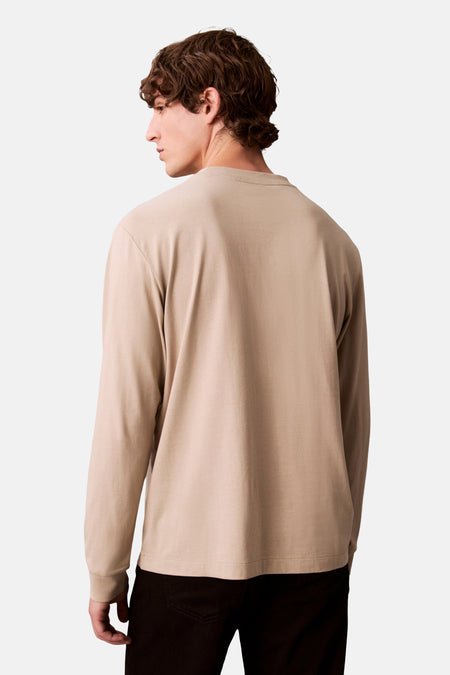 T-shirt à manches longues - Beige