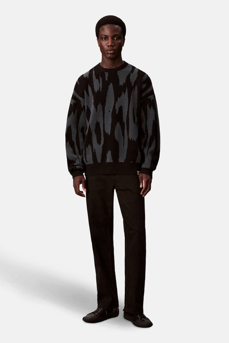 Pull à col rond - Multicolore