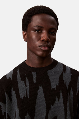 Pull à col rond - Multicolore - Calvin Klein - 7