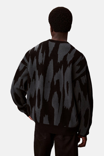 Pull à col rond - Multicolore - Calvin Klein - 7