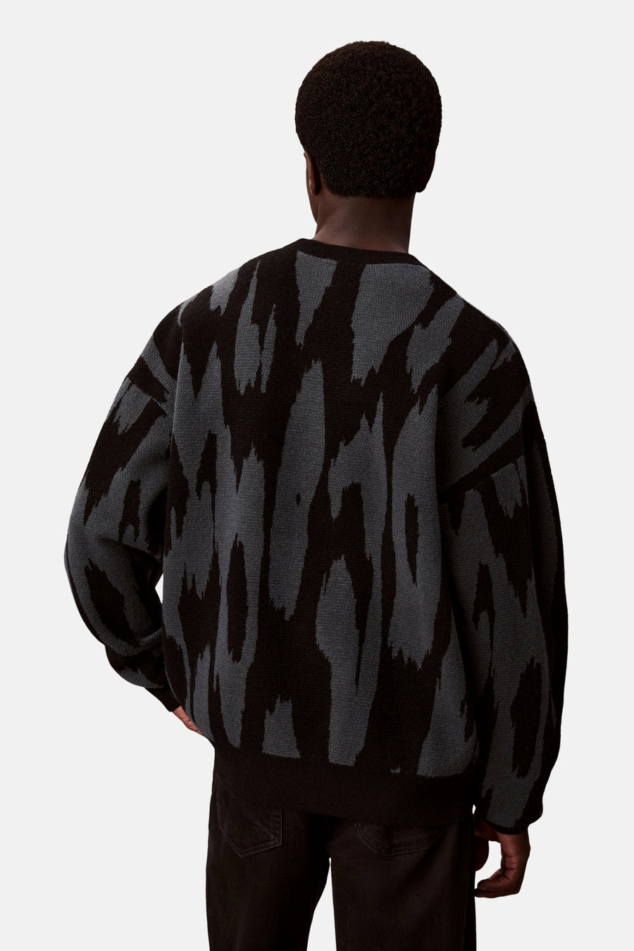 Pull à col rond - Multicolore - Calvin Klein - 4