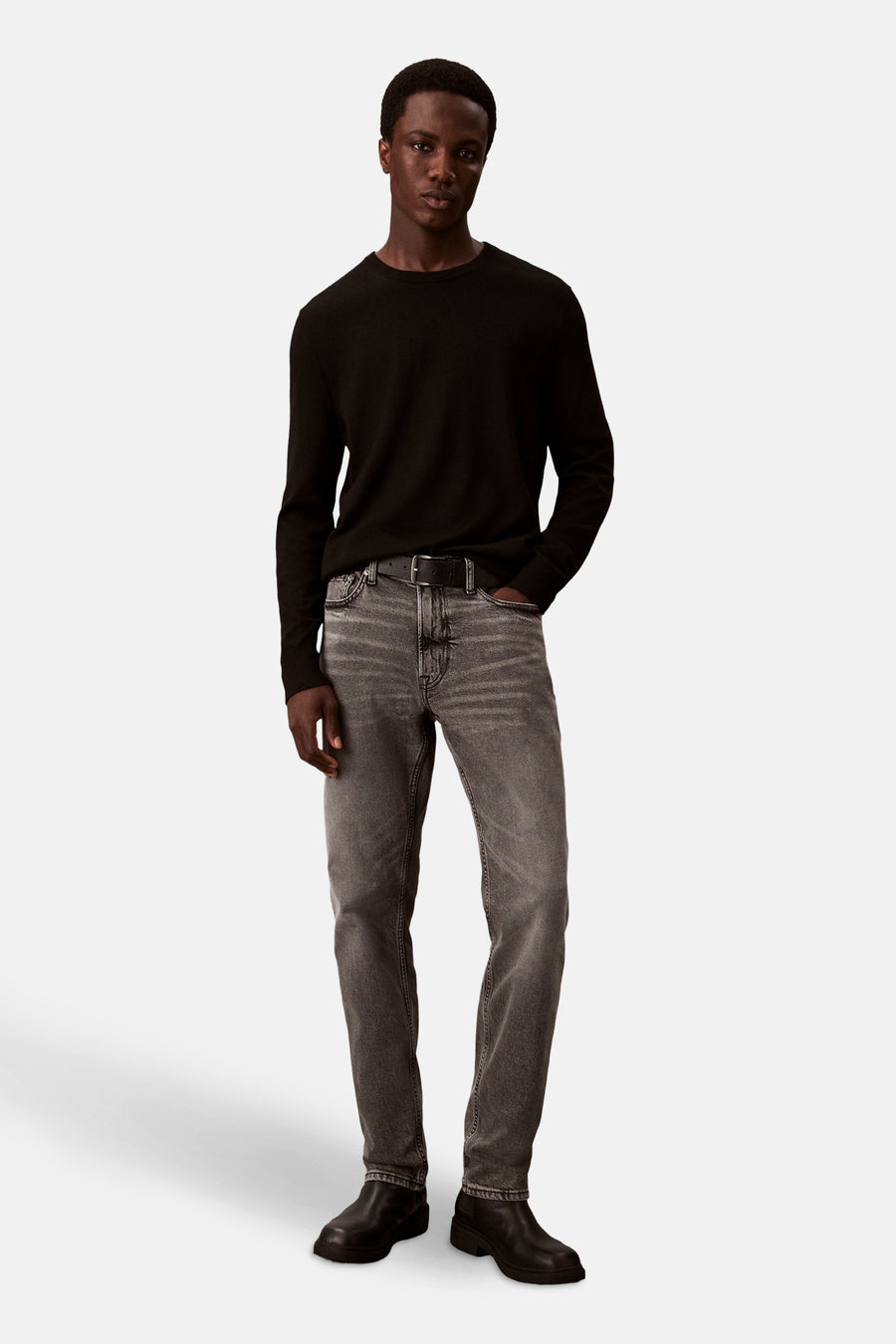 Jeans slim mid grey denim - Calvin Klein - Calvin Klein