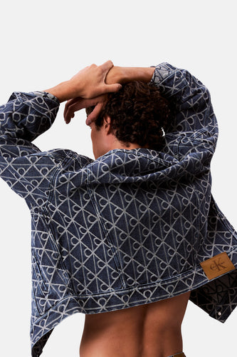 Veste courte - mid blue denim - Calvin Klein