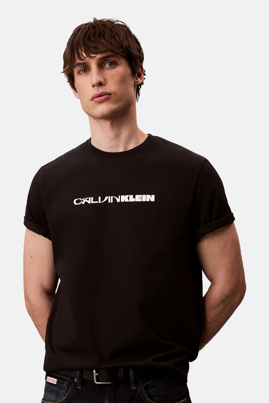 T-shirt à manches courtes - noir - Calvin Klein - 5