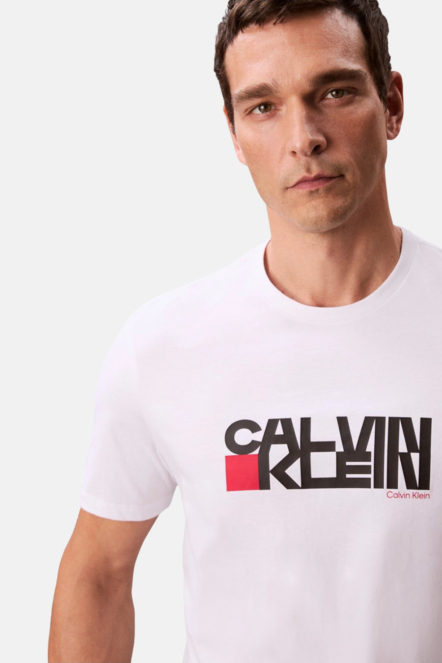 T-shirt à manches courtes - blanc - Calvin Klein