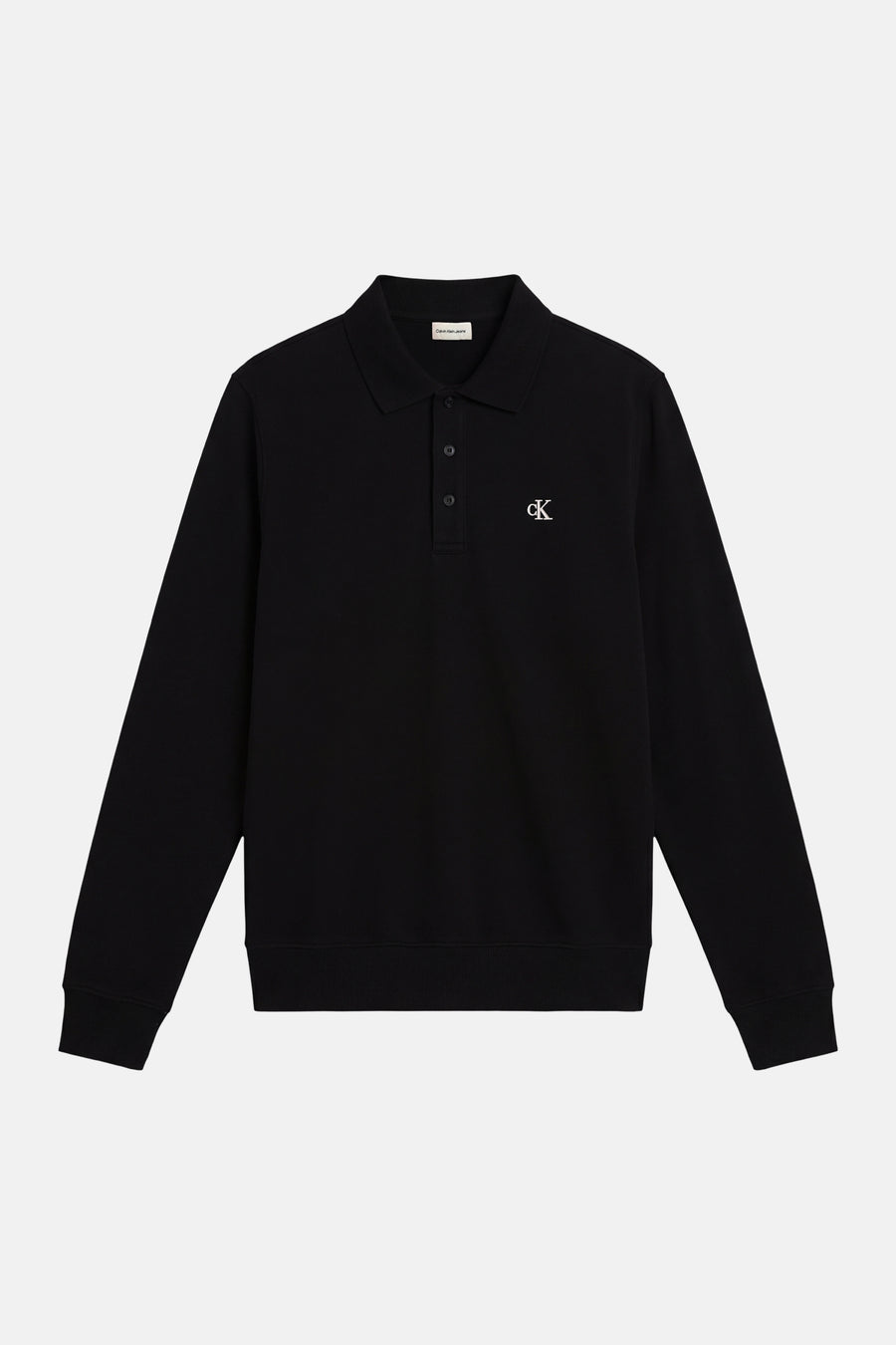 Sweat col O noir - Calvin Klein