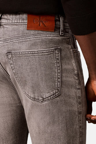 Jeans tapered mid grey denim - Calvin Klein
