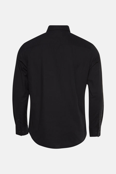 Chemise à manches longues - noir
