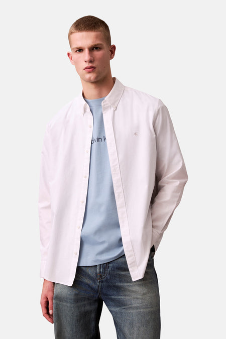 Chemise (manches longues) Blanc - Calvin Klein