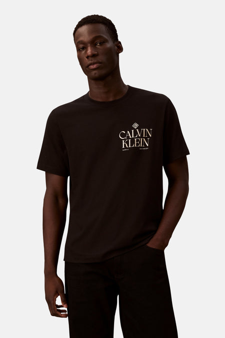 T-shirt (manches courtes) noir - Calvin Klein