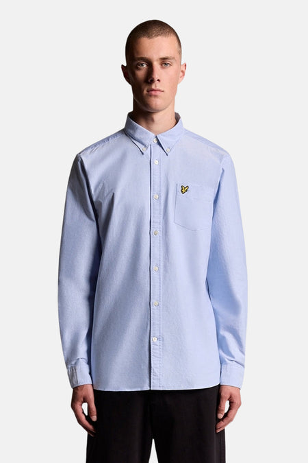 Chemise à manches longues - bleu