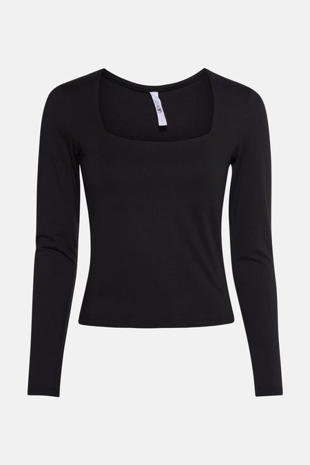 T-shirt à manches longues - noir
