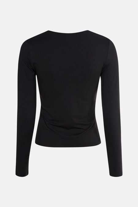 T-shirt à manches longues - noir