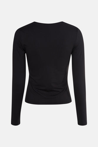 T-shirt à manches longues - noir