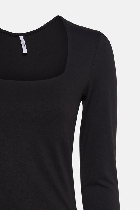 T-shirt à manches longues - noir