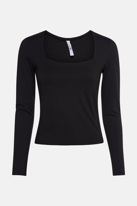 T-shirt à manches longues - noir