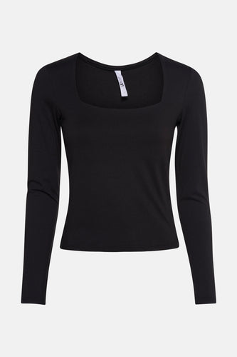 T-shirt à manches longues - noir