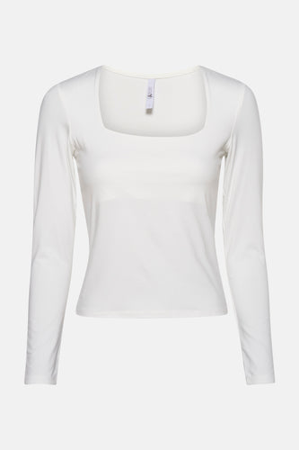 T-shirt à manches longues - blanc