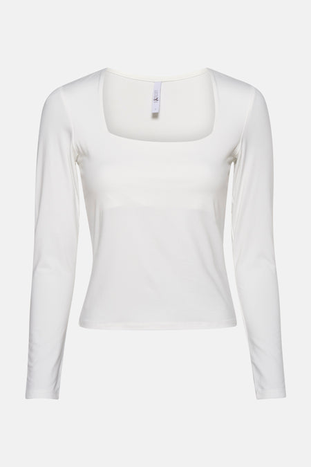 T-shirt à manches longues - blanc