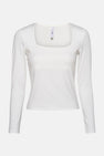 T-shirt à manches longues - blanc
