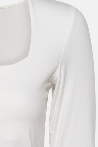 T-shirt à manches longues - blanc - HAILYS - 3