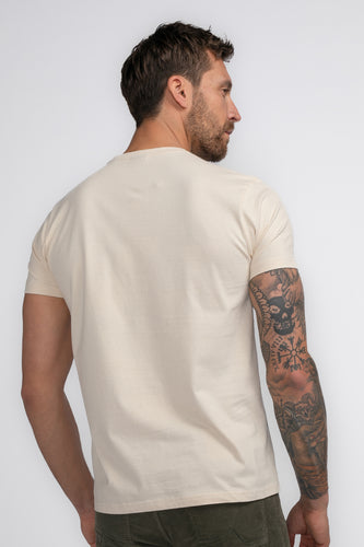 T-shirt à manches courtes - écru - Petrol Industries®