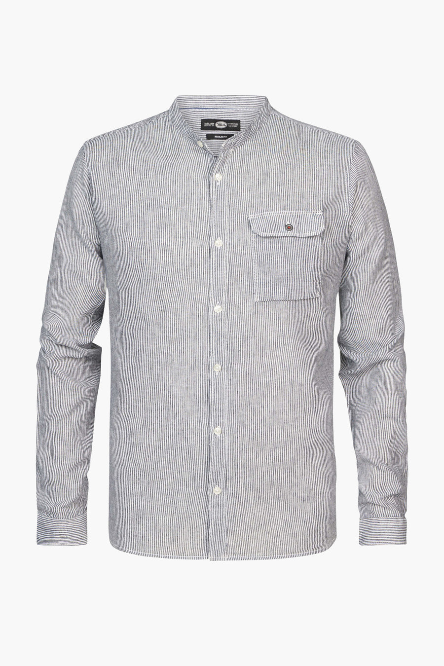 Chemise &agrave; manches longues - bleu