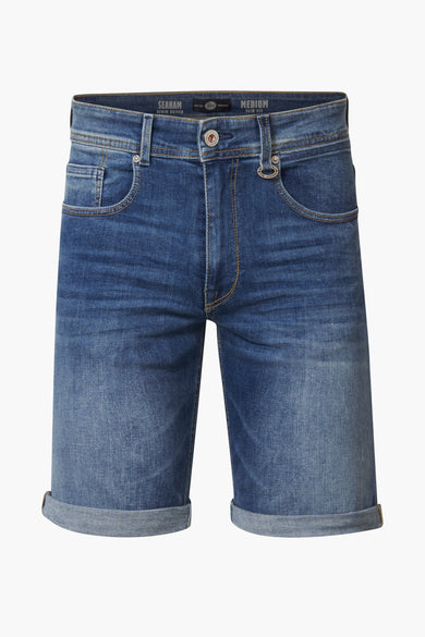 short en jean Mid blue denim - Petrol Industries®