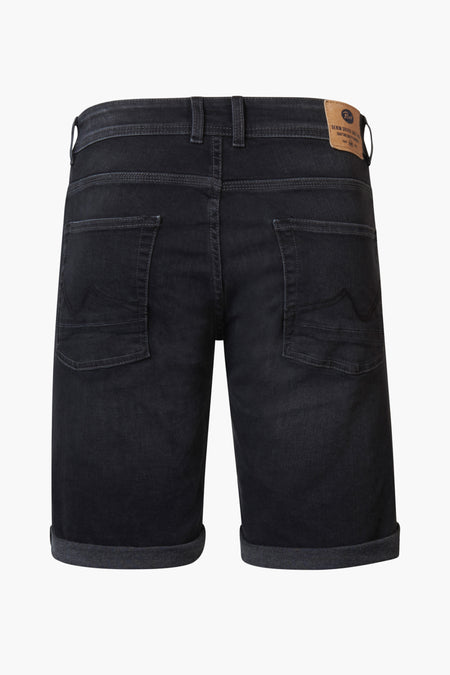 Short - black denim