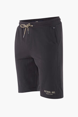 Short noir de Petrol Industries avec cordura et détails de poche.