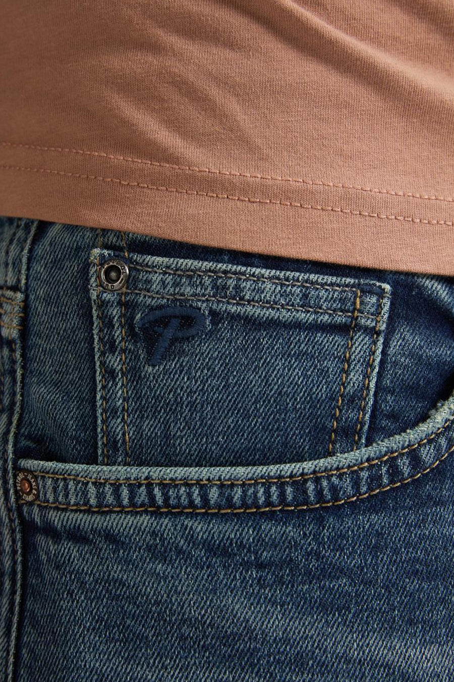 Jeans tapered light blue denim - Petrol Industries®