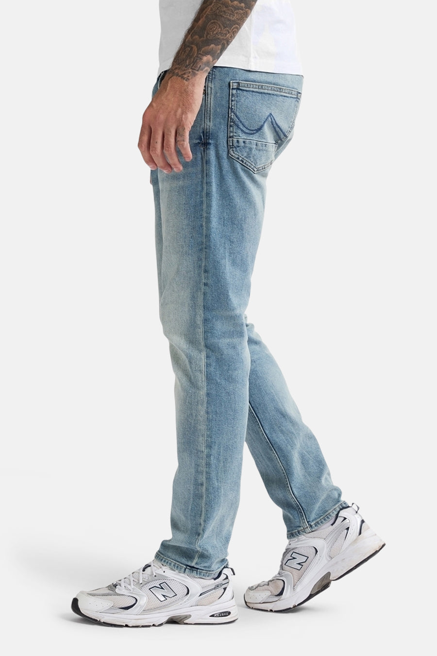Jeans tapered light blue denim - Petrol Industries®