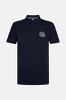 Polo à manches courtes - Bleu foncé