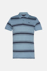Polo à manches courtes - bleu
