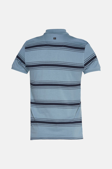 Polo à manches courtes - bleu