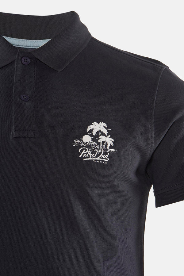 Polos Noir - Petrol Industries®