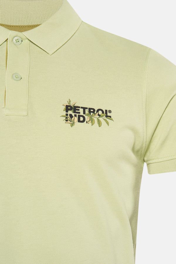	Heren tops polo korte mouw Vert - Petrol Industries®