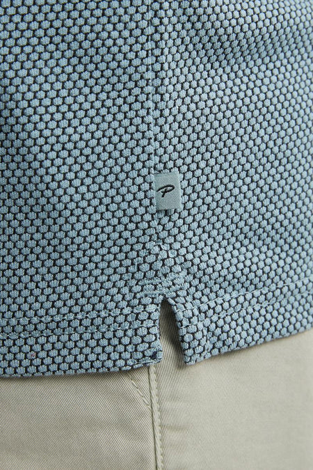 Polo à manches courtes - bleu