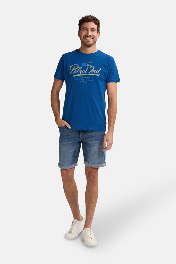 short en jean Mid blue denim - Petrol Industries®