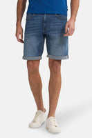 Short - mid blue denim