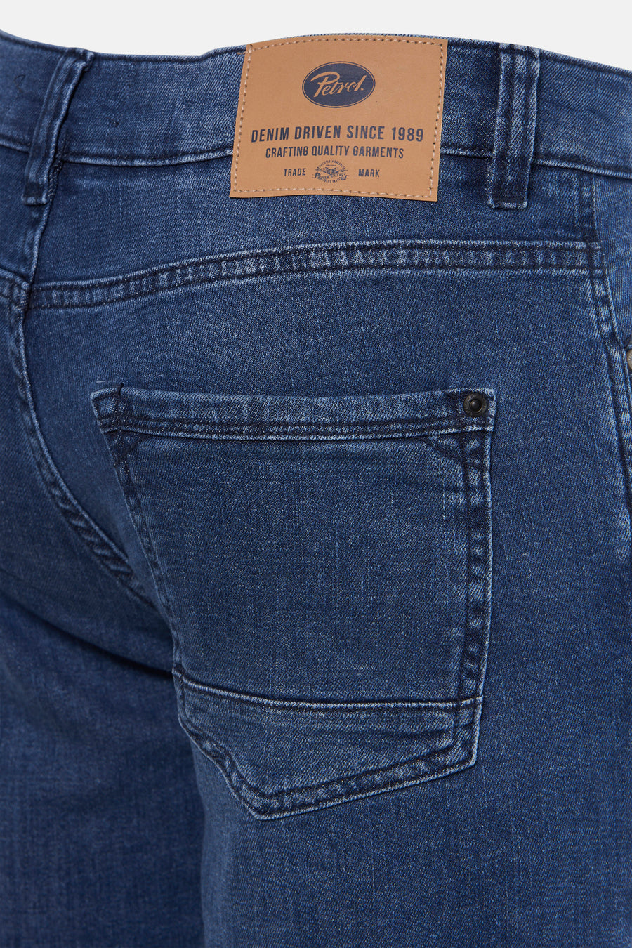 Short - Mid blue denim - Petrol Industries®