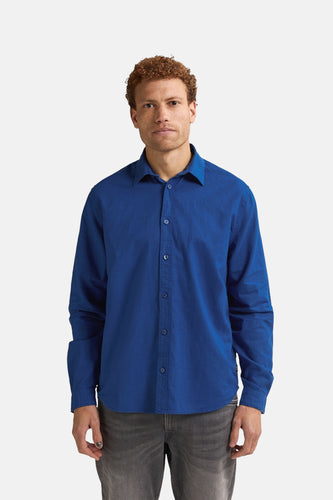 Chemise à manches longues - bleu