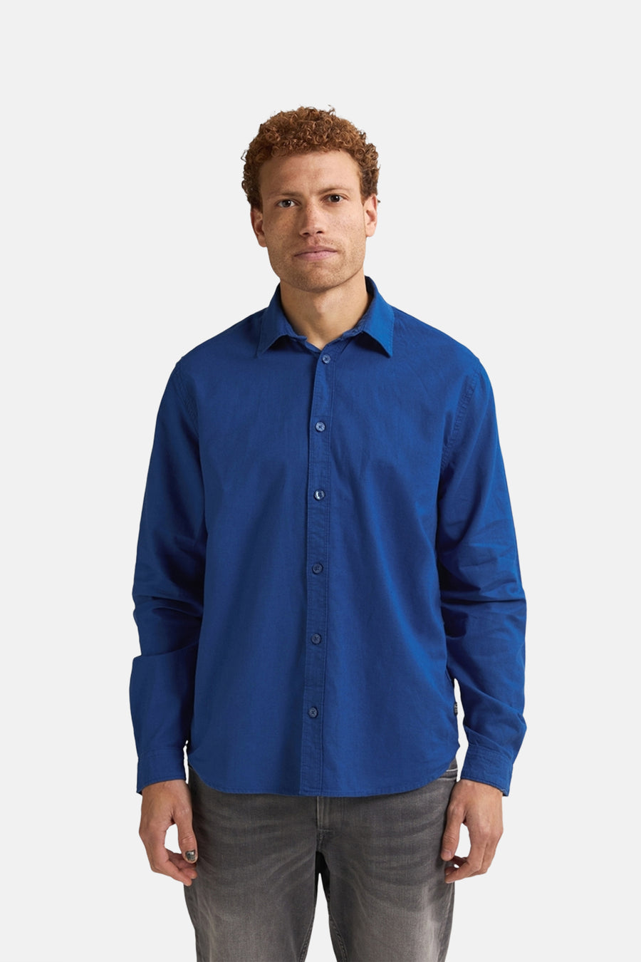 Chemise à manches longues - bleu - Petrol Industries®